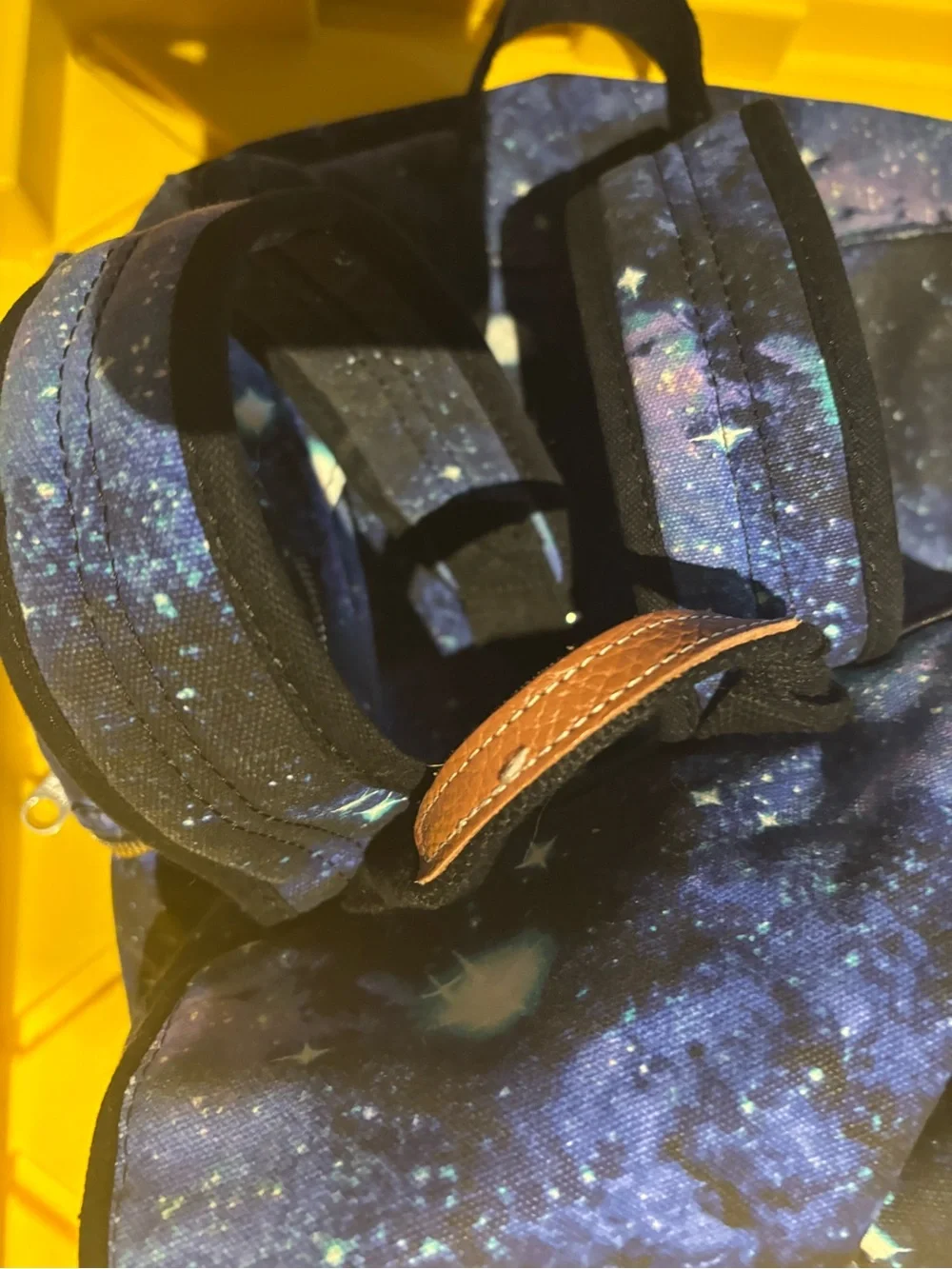 Pink victoria secret Blue Galaxy Print Men's Backpack - Casual Everyday Bag